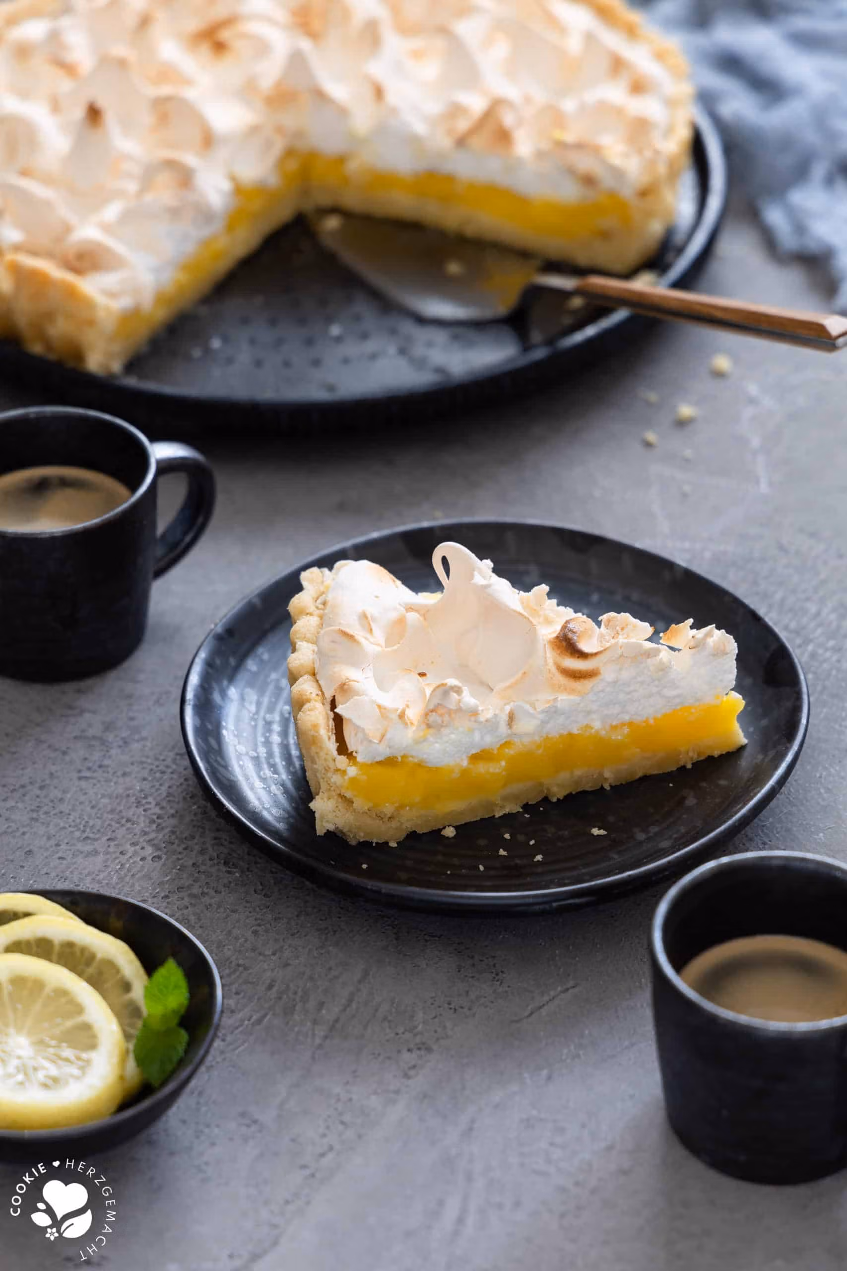 Zitronentarte mit Baiser – Lemon Meringue Tarte