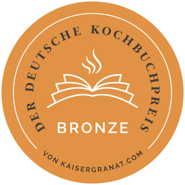 Bronzemedaille vom deutschen Kochbuchpreis.