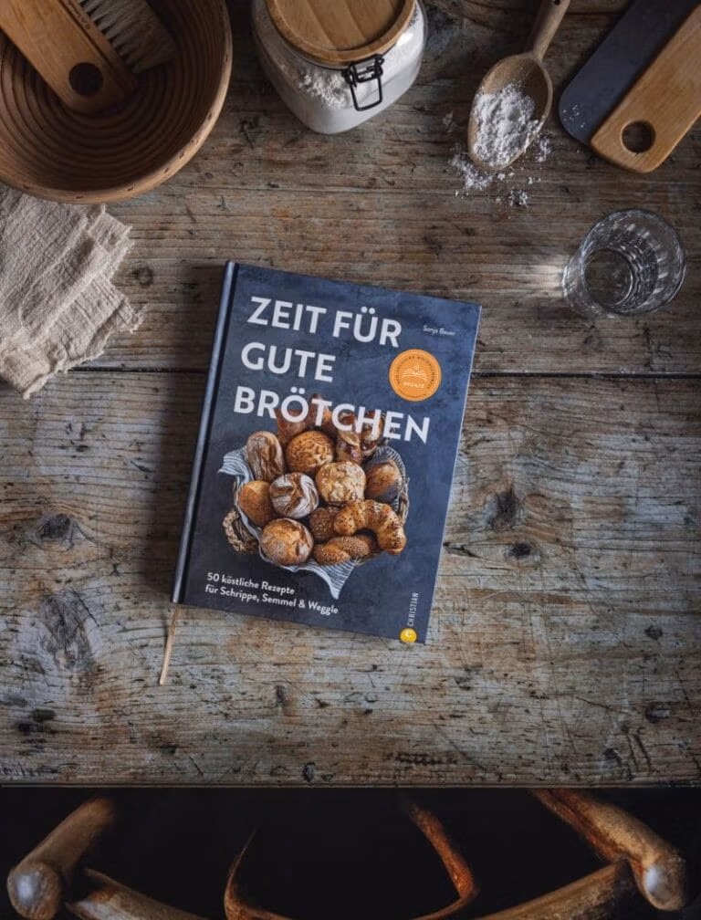 Backbuch für Brötchen von Sonja Bauer: Zeit für gute Brötchen.