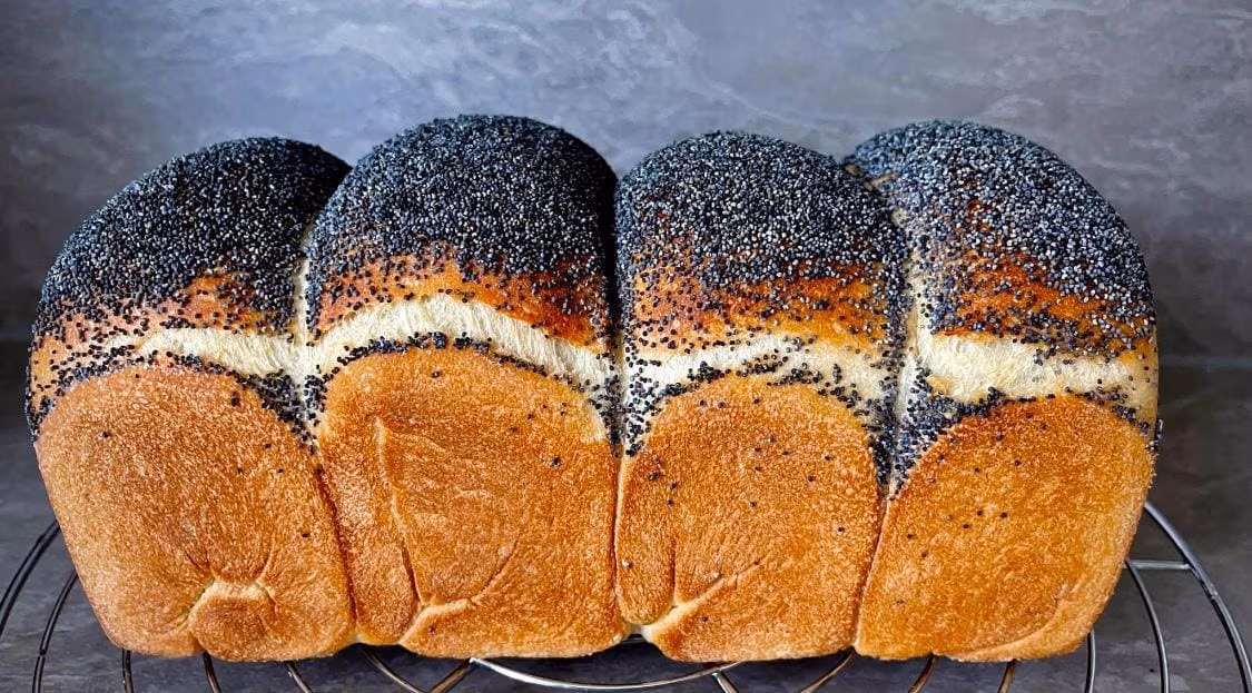 Spontanes Mohnbrot / Toastbrot / Weißbrot