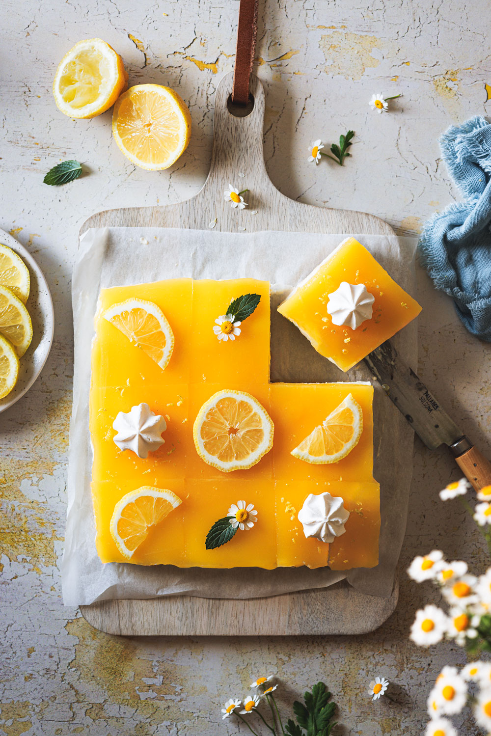 Lemon Cheesecake (No Bake Zitronen-Käsekuchen) 🍋