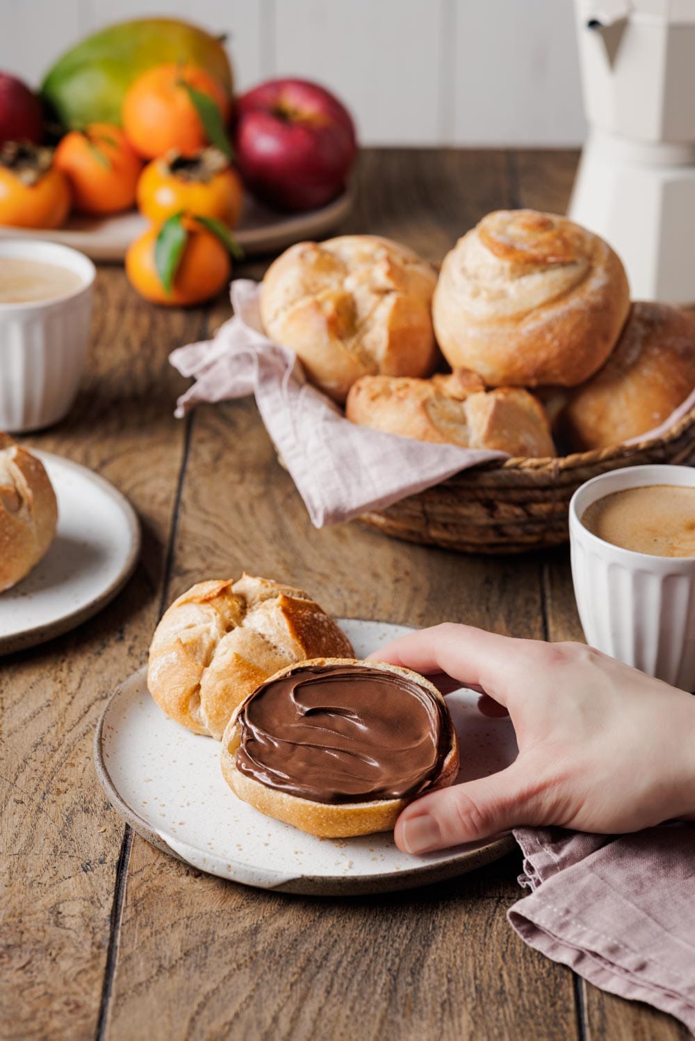 Schnelle Buttermilch-Brötchen mit Vollkorn - meine Goldkuller