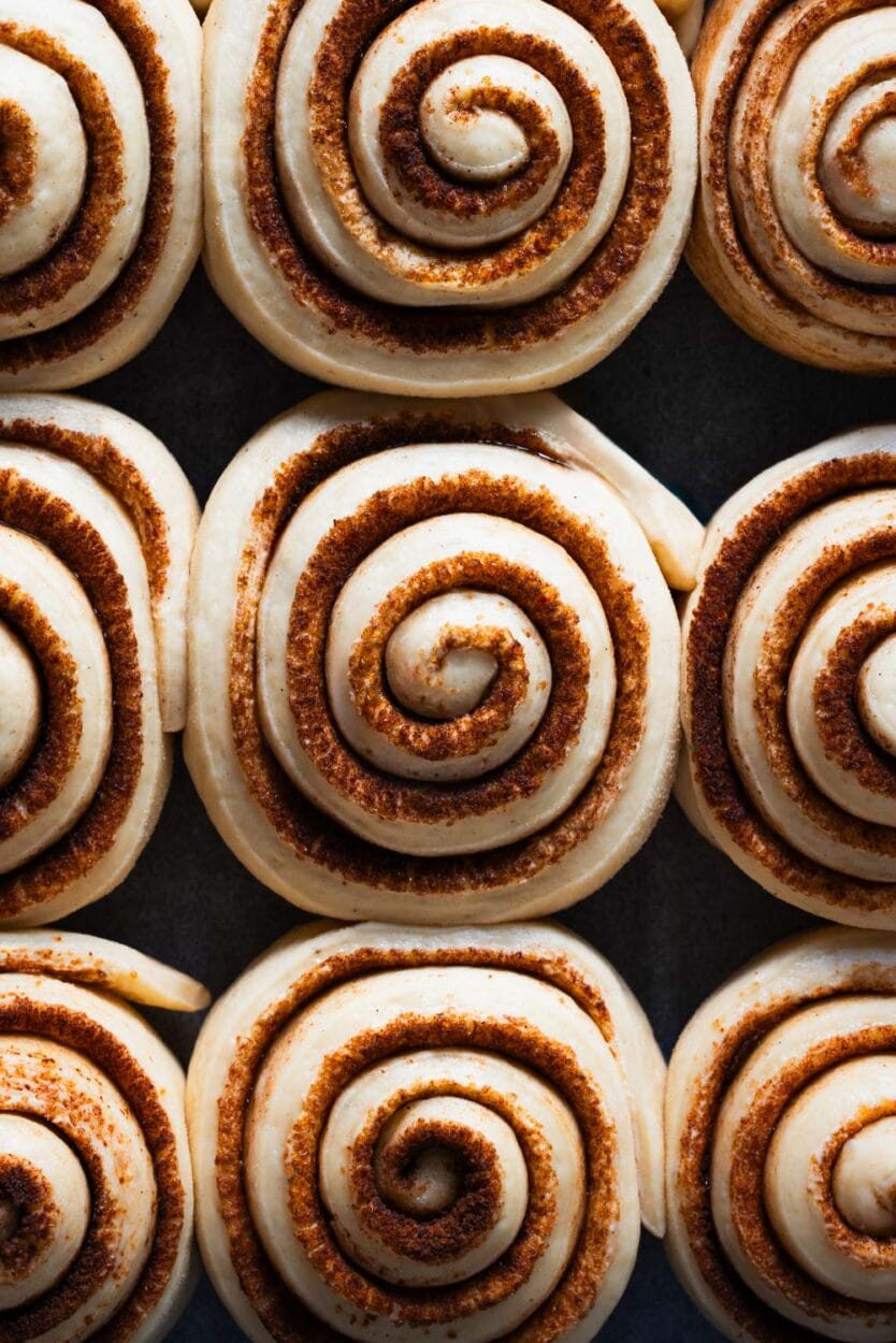 Amerikanische Cinnamon Rolls – Zimtschnecken mit Frosting Amerikanische Cinnamon Rolls – Zimtschnecken mit Frosting