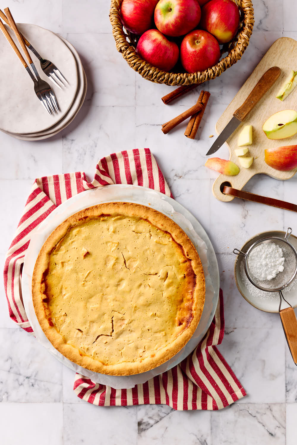 Apfel-Quark-Kuchen – schnell gemacht & herrlich saftig