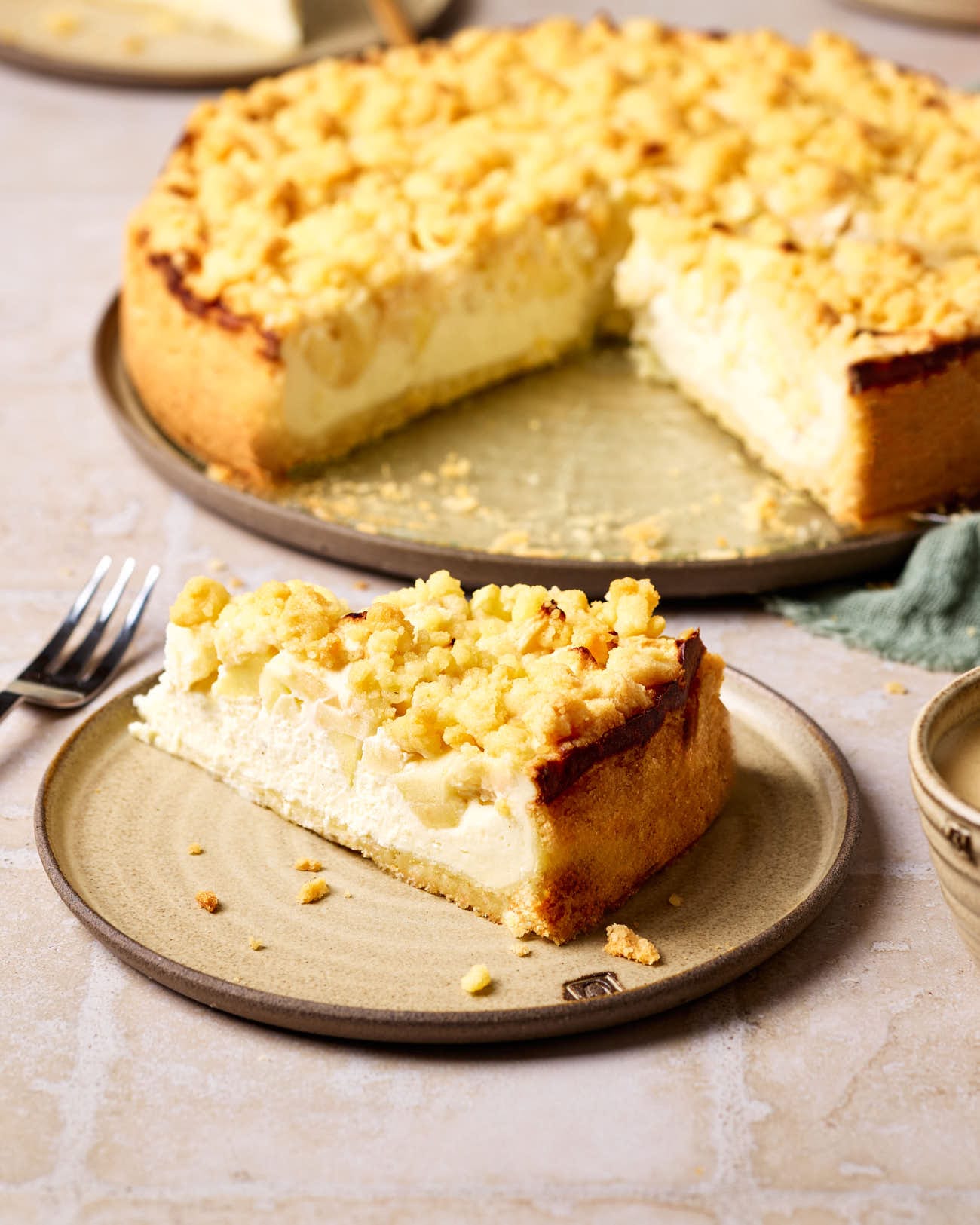 Apfelkuchen mit Quark und Streusel – saftig & einfach gemacht